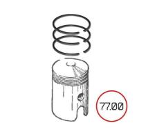 Кільце поршневе ІЖ «Планета-Спорт» Ø77.00 мм